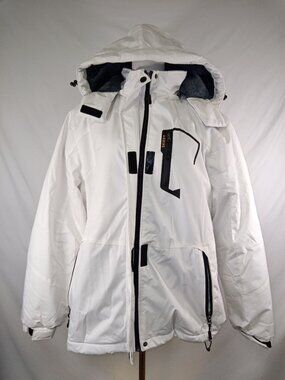 Skieer Women's White Waterproof Ski Jacket Sz. XL